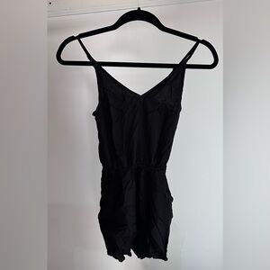 H&M Black Romper Dress in Size 2